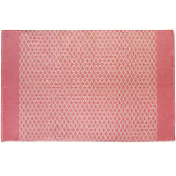 Hug Rug Coral Pink Woven Trellis Rug 160 x 230cm - Wilko - thumbnail 1