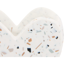 Heart Speckle Toothbrush Holder White - Wilko - thumbnail 4