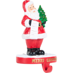 Merry Christmas Santa Stocking HolderRed - Sleigh Bells Ring - Wilko - thumbnail 3