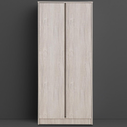 Seconique Malvern 2 Door Urban Snow Wardrobe - White - Wilko - thumbnail 1