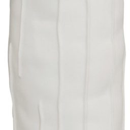 Premier Housewares White Fara Ceramic Vase Large - Size: 9 x 9 x 25cm - Wilko - thumbnail 7