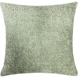 Hemsworth Boucle Cushion Green - Wilko - thumbnail 1