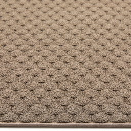 My Mat Mink Sculptured Honeycomb Washable Rug 200 x 290cm - Brown - Wilko - thumbnail 5