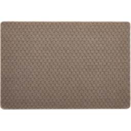 My Mat Mink Sculptured Honeycomb Washable Rug 200 x 290cm - Brown - Wilko - thumbnail 1