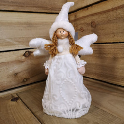 Premier Angel White Christmas Tree Topper 35cm - Size: 33 x 20 x 20cm - Wilko - thumbnail 6