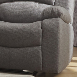 Marldon Single Seater Dark Grey Manual Recliner Sofa - Artemis Home - Wilko - thumbnail 5