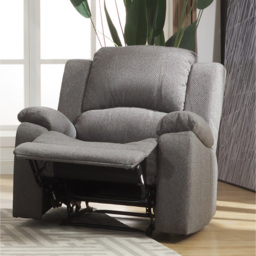Marldon Single Seater Dark Grey Manual Recliner Sofa - Artemis Home - Wilko - thumbnail 3