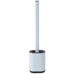 Milan Toilet Brush Holder Slate Blue - Wilko - thumbnail 1