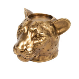 Gold Leopard Candle Holder - Wilko - thumbnail 4
