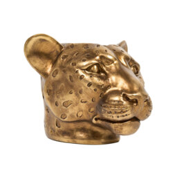 Gold Leopard Candle Holder - Wilko - thumbnail 3