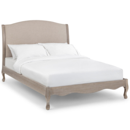 Julian Bowen Camille Double Limed Oak Bed - Wood - Wilko - thumbnail 4
