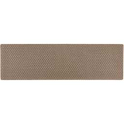 My Mat Mink Sculptured Honeycomb Washable Runner 67 x 230cm - Brown - Wilko - thumbnail 1