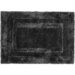 Origins Frame Charcoal Rug 160 x 230cm - Size: 160 x 230 x 2.5cm - Grey - Wilko - thumbnail 1