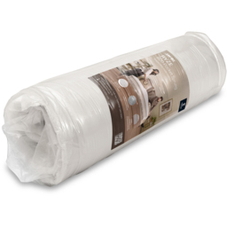 Jay-Be Ryze Single 800 Pocket Sprung e-Fibre Mattress with 3D Mesh Ventilated Border - White & Brown - Wilko - thumbnail 5