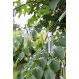 Luxform Monte Gordo 14 LED Solar Powered String Lights - Size: 8.2 x 2.2 x 46.5cm - Clear - Wilko - thumbnail 6