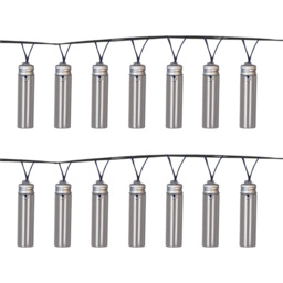 Luxform Monte Gordo 14 LED Solar Powered String Lights - Size: 8.2 x 2.2 x 46.5cm - Clear - Wilko - thumbnail 3