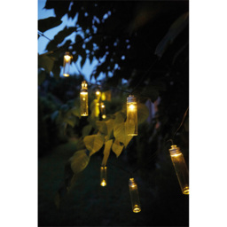 Luxform Monte Gordo 14 LED Solar Powered String Lights - Size: 8.2 x 2.2 x 46.5cm - Clear - Wilko - thumbnail 5