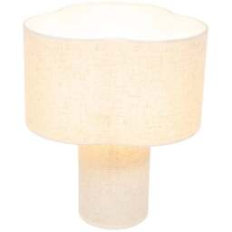 Linen Table Lamp Beige - Wilko - thumbnail 6