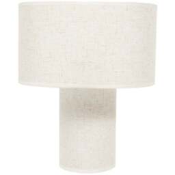 Linen Table Lamp Beige - Wilko - thumbnail 4