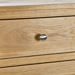 Julian Bowen Mallory 7 Drawer Narrow Chest of Drawers - Brown - Wilko - thumbnail 6