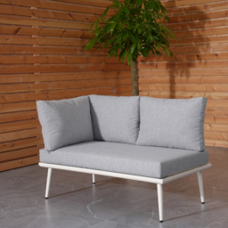 Iris 6 Seater Sofa Set - White - Wilko - thumbnail 6