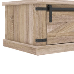 Stamford Rustic Coffee Table Sonoma Oak - Wilko - thumbnail 7