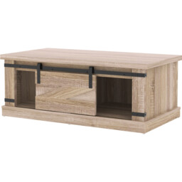 Stamford Rustic Coffee Table Sonoma Oak - Wilko - thumbnail 4