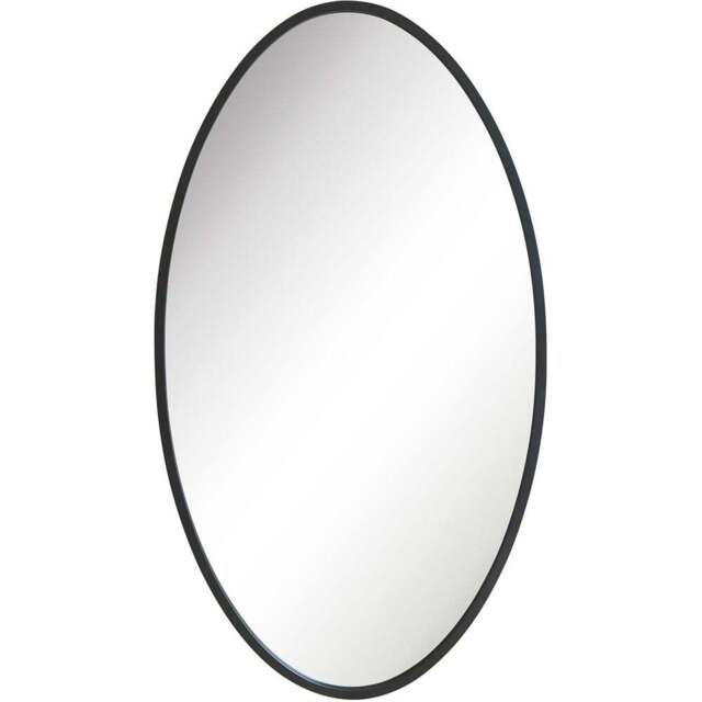 MirrorOutlet The Ovale Frameless Oval Wall Mirror 180 x70cm - Size: 180 x 70cm - Clear - Wilko - image 1