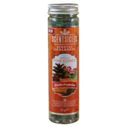Samuel Alexander Spiced Pine Cone Scentsicles Hanging Sticks 3 x 6 Pack - Size: 12.5 x 12.5 x 12.5cm - Multi - Wilko