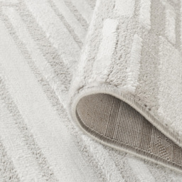 Desire Rugs Hamilton Silver Bold Geometric Rug 200 x 290cm - Size: 290 x 200 x 1.3cm - Wilko - thumbnail 4