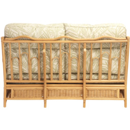 Desser Furniture Vale 3 Seater Light Oak Tropical Sofa - Brown - Wilko - thumbnail 6