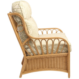 Desser Furniture Vale 3 Seater Light Oak Tropical Sofa - Brown - Wilko - thumbnail 5