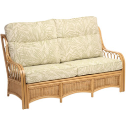 Desser Furniture Vale 3 Seater Light Oak Tropical Sofa - Brown - Wilko - thumbnail 3