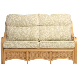 Desser Furniture Vale 3 Seater Light Oak Tropical Sofa - Brown - Wilko - thumbnail 4