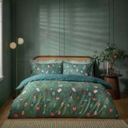 furn. Beetalis King Size Insect Multicolour Duvet Set - Wilko - thumbnail 1