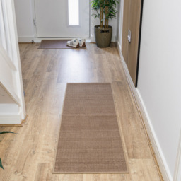 JVL Antarra Beige Rubber Backed Door Runner 50 x 150cm - Size: 150 x 50 x 0.3cm - Brown - Wilko - thumbnail 3