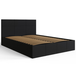 GFW Small Double Black Side Lift Ottoman Bed - Wilko - thumbnail 6