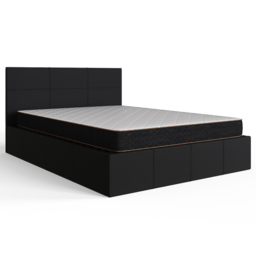 GFW Small Double Black Side Lift Ottoman Bed - Wilko - thumbnail 3