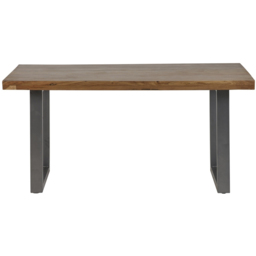 Brooklyn Malalia 4 Seater Wooden Dining Table - Brown - Wilko - thumbnail 3