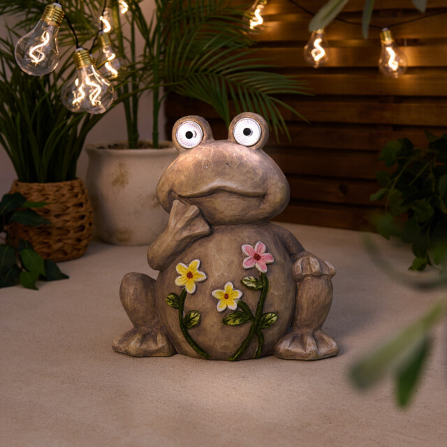 Solar Floral Frog Brown - Wilko - image 1