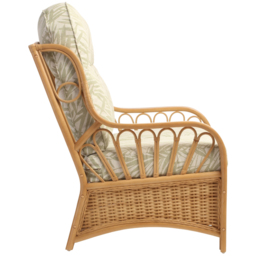 Desser Furniture Vale 2 Seater Light Oak Tropical Sofa - Brown - Wilko - thumbnail 5