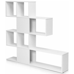 Costway 5 Shelf White Bookshelf - Wilko - thumbnail 3