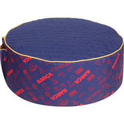 Kaikoo Barcelona Drum Quilt Top Pouffe - Size: 70  x 30  x 70cm - multi - Wilko - thumbnail 5