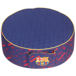 Kaikoo Barcelona Drum Quilt Top Pouffe - Size: 70  x 30  x 70cm - multi - Wilko - thumbnail 4