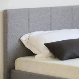 Home Treats Small Double Grey Ottoman Bed - Wilko - thumbnail 3