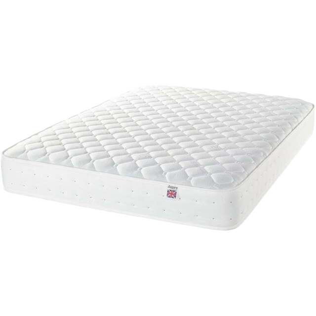 Aspire Furniture Small Double Quad Layer Pro Hybrid Eco Foam Mattress - White - Aspire Beds - Wilko - image 1