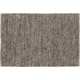 Esselle Home Delilah Grey Mottled Wool Pebble Rug 200 x 290cm - Wilko - thumbnail 1