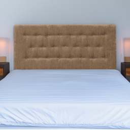 Bedmaster Lona King Size Mink Chenille Buttoned Headboard - Cream - Wilko - thumbnail 1