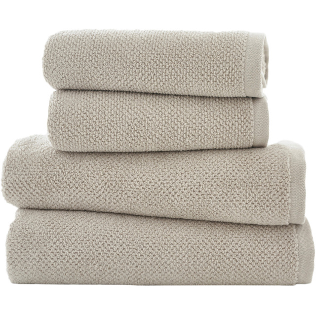 Deyongs Romeo Stone Hand Towel 2 Pack - Size: 46 x 90cm - Cream - Wilko - image 1