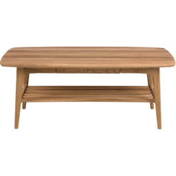 Florence Emma Single Drawer Single Shelf Oak Coffee Table - Brown - Furniture To Go - Wilko - thumbnail 4